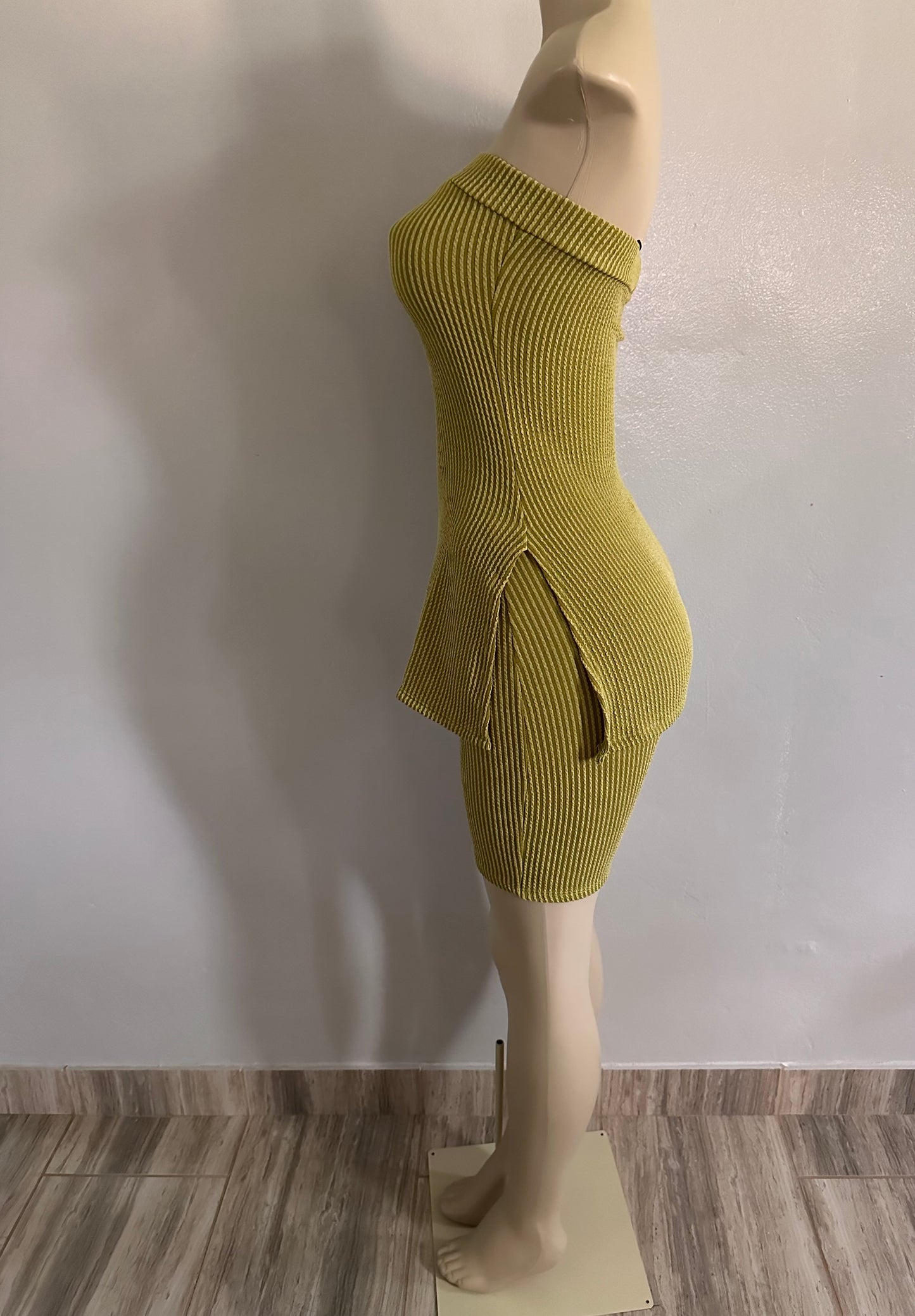Ribbed set shorts