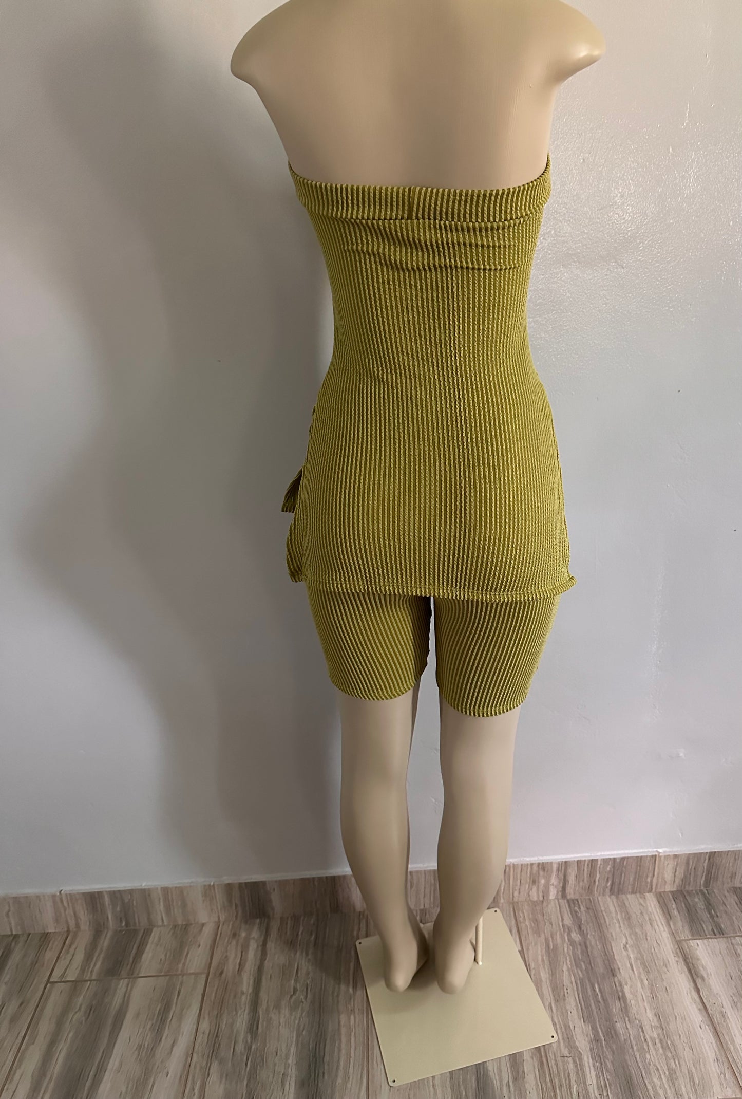 Ribbed set shorts