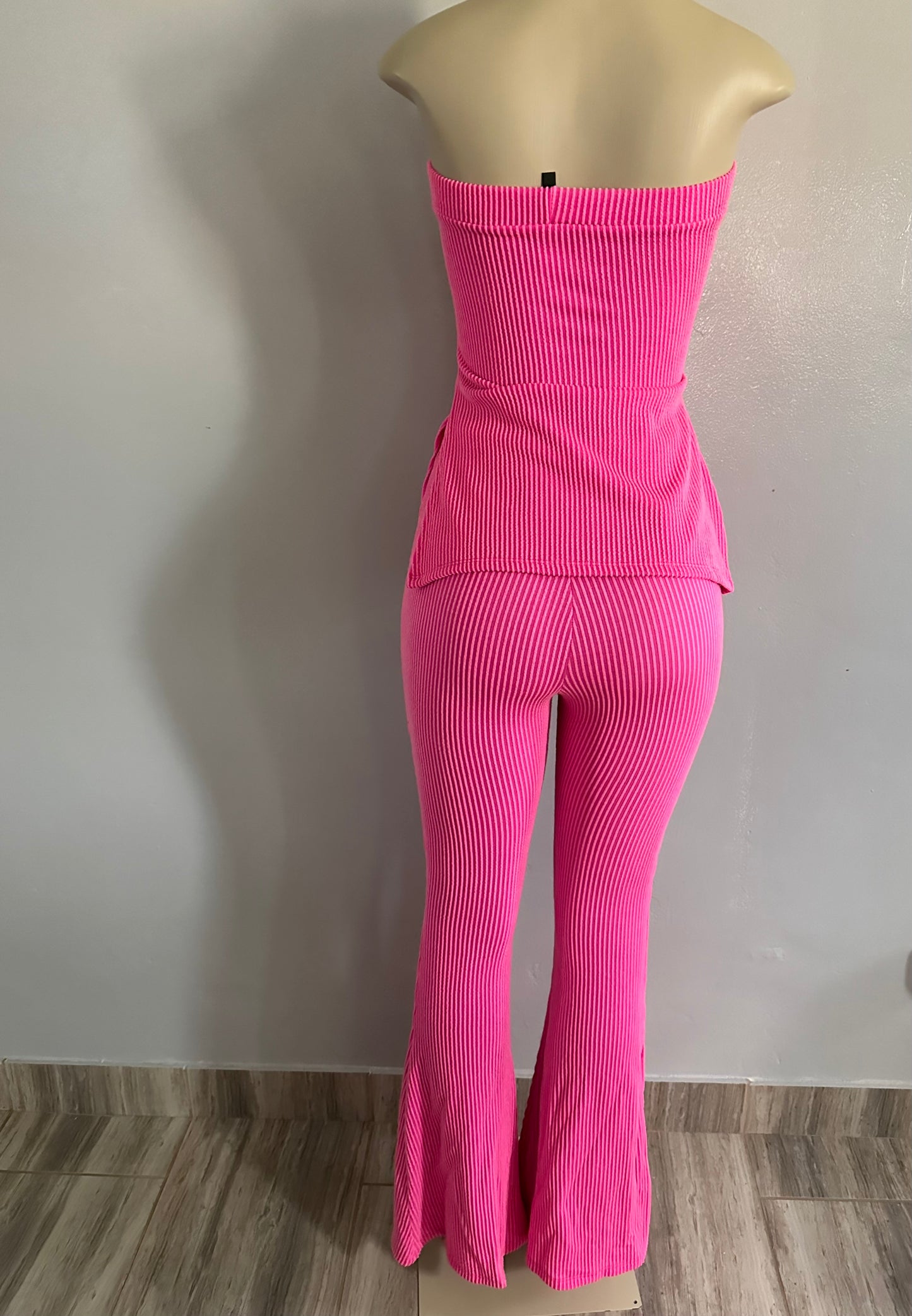 Ribbed set tube/pants