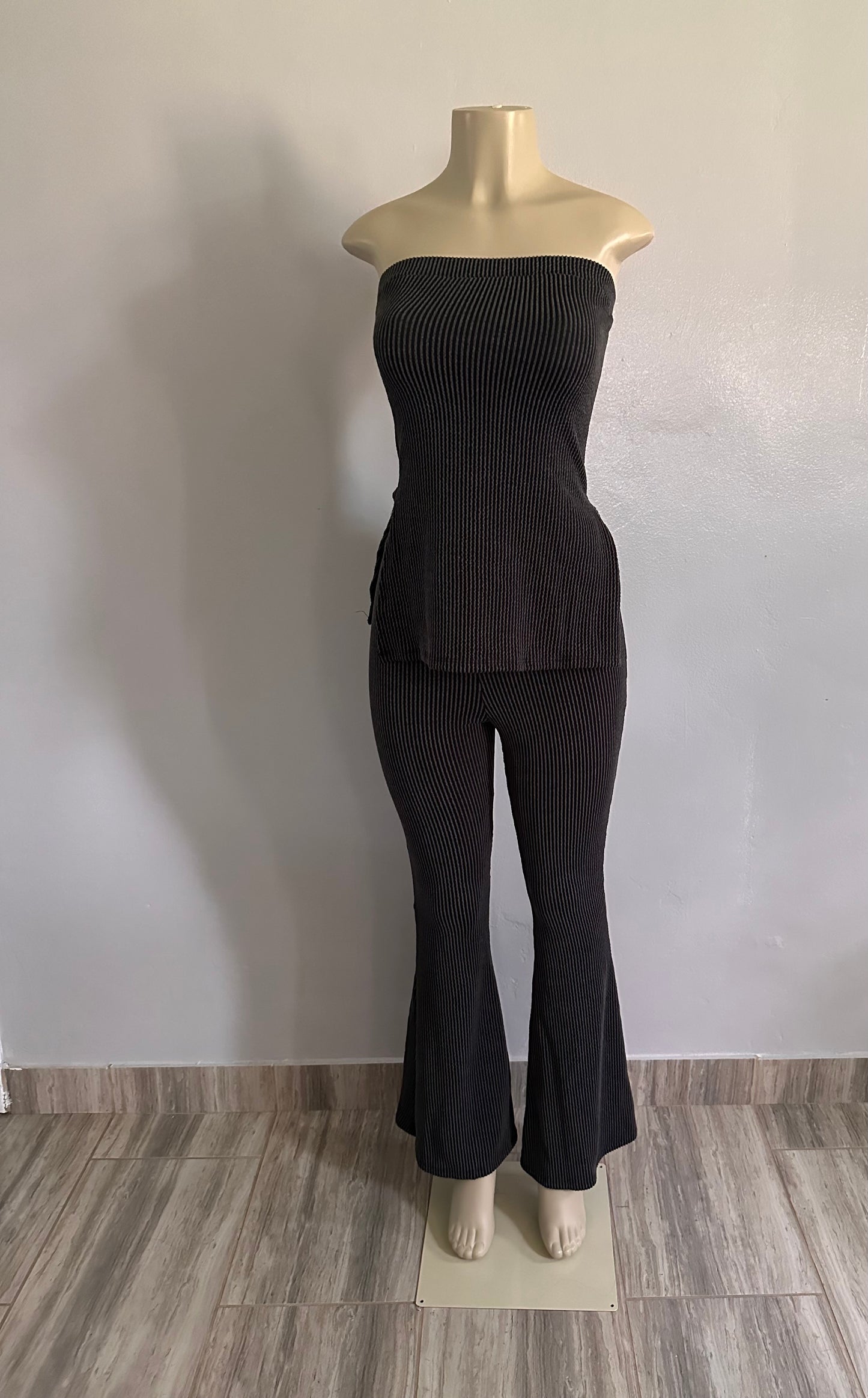 Ribbed set tube/pants