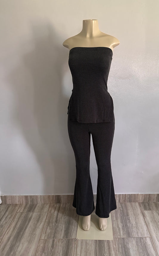 Ribbed set tube/pants